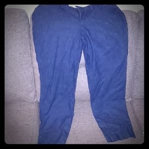 Demin blue capri pants